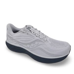 NWOB Saucony Ride 18 Cloud Shadow Gray Men's US 11.5 Wide Running Shoes